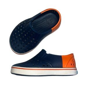 Native Miles Blue Orange Slip On Shoes - C6